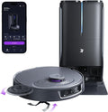 3i P10 Ultra Robot Vacuum and Mop Combo 18000 Pa Suction Self-Emptying Auto-Extending Edge Mopping 140℉ Hot-Water Self-Cleaning LiDAR Navigation Automatic TangleCut for Pet Hair 4 Carpet Modes