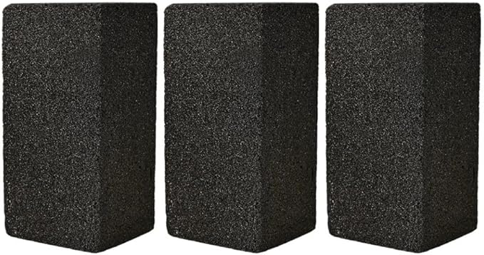 Grill Griddle Cleaning Brick Block Ecological Barbecue Removing Stains Stone 3PCS.