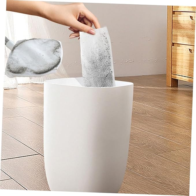 Rotating Dust Mop Set with Replacement Dry Towel Triangle Corner Cleaning Mop for Hardwood Floors Handheld Household Dust Removal and Floor Sweeping Tool