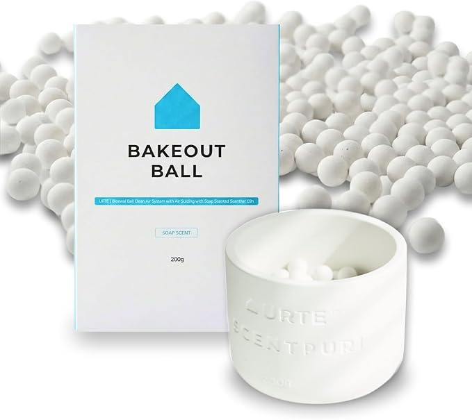 Odor Absorber Balls Clean Cotton Blue and Scentpuri Set