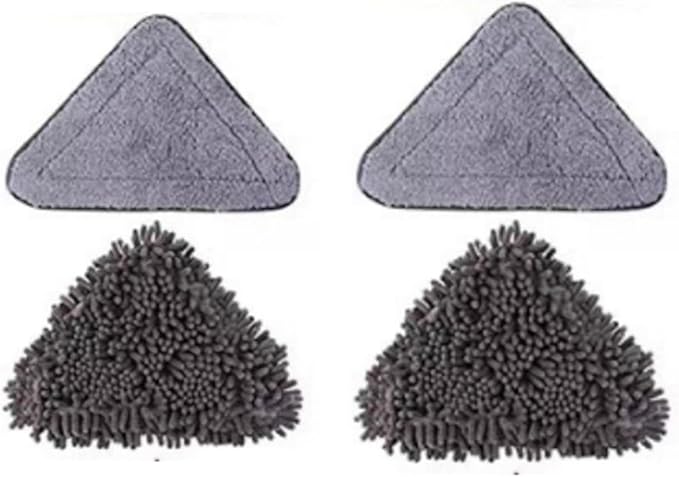3/5PCS Extended mop Large Triangular with Thickened Rod for Wiping Glass Ceiling Cleaning Bathroom Kitchen Ceramic ti(4 mops)