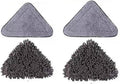3/5PCS Extended mop Large Triangular with Thickened Rod for Wiping Glass Ceiling Cleaning Bathroom Kitchen Ceramic ti(4 mops)