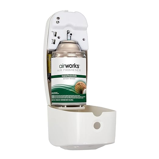 Hospeco Health Gards Metered Aerosol Air Freshener (Tropical Tradewinds Scent 7 oz. Cans Case of 12)