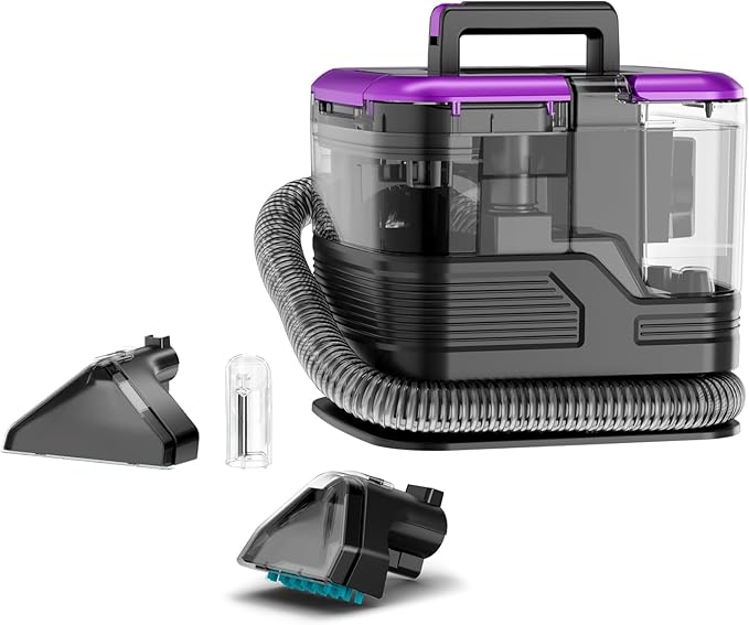 KIKETECH Cleaning Vacuum Cleaner Powerful Stick Vacuum 8 in 1 Vacuum Cleaners Rechargeable Vacuum Pet for Hair Carpet HardfloorPurple