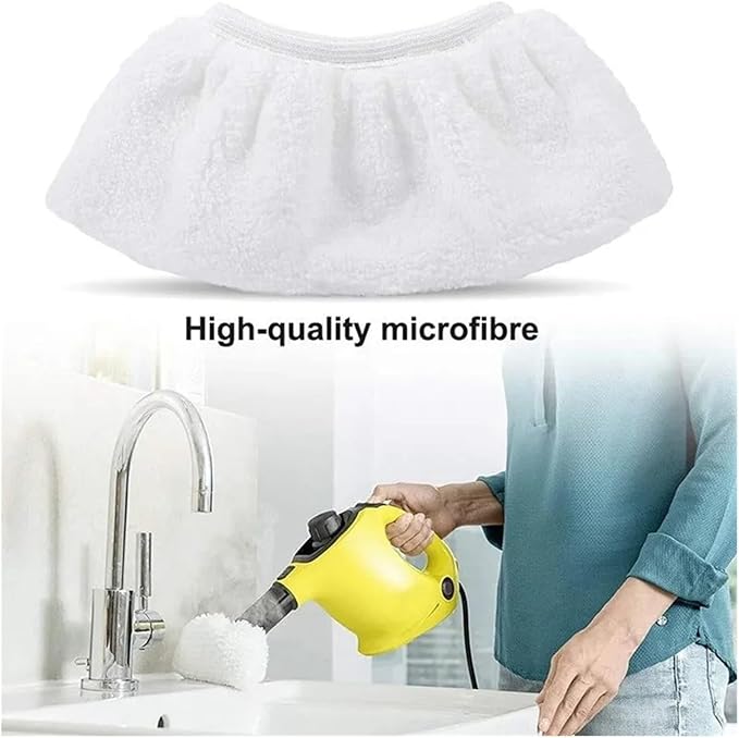 Replacement Mop Heads Cloth Compatible For Karcher Easyfix SC2 SC3 SC4 SC5 Rags Microfibre Mop Cover Steam Cleaner Accessories(3pcs)