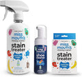 Miss Mouth's Messy Eater Stain Treater 16oz Bottle and Messy Steppers Shoe Cleaner and Wipes Pack
