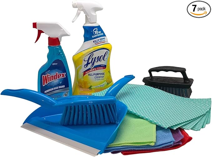 Dorm Room Multipurpose Cleaning Kit Value Pack