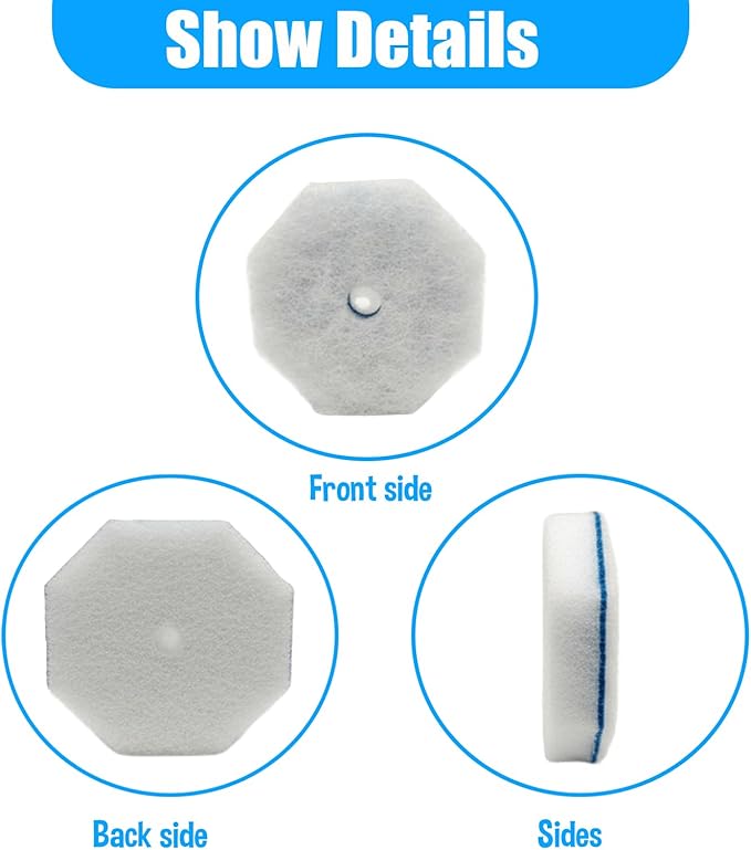 80-Pack Toilet Wand Refills Pre-Soaked Disposable Toilet Brush Heads Scrubber Pads with Built-In Toilet Bowl Cleaners Removes Hard Water Stains &amp Limescale Hygienic Bathroom Supplies