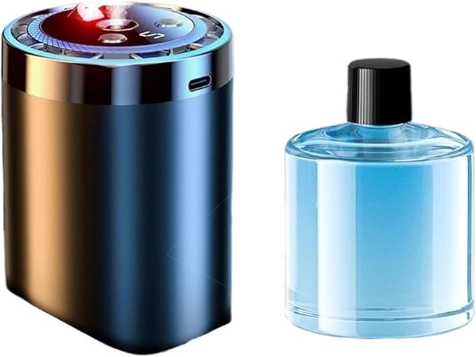 5 Modes Car Air Freshener - Electric Aroma Diffuser for Car Air Vent - Essential Oil Mist Humidifier &amp Aromatherapy Fragrance Diffuser(Ocean)