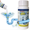 Pipe Dredge Deodorant Powerful Sink Drain Cleaner Pipe Dredging Agent Sewer Toilet Dredge Powder Cleanser Dredge Agent for Kitchen Toilet Pipeline Quick Cleaning Tool