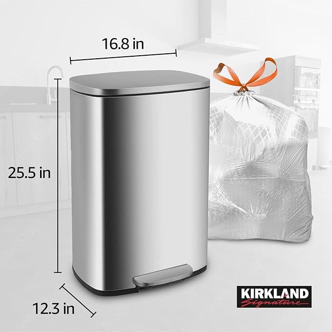 BD Kirkland Scented Kitchen Drawstring Bags 13 Gallon 200 Bags