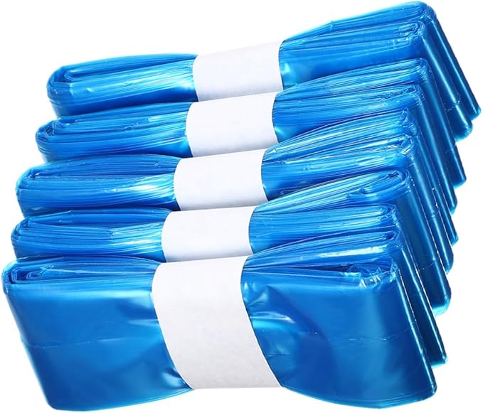 5 Rolls Pe Diaper Pail Bags 260mm X 7m Thickened Trash Bags for Nursery and Outdoor Use