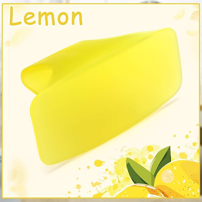 LemonRoad 12 Pack Toilet Bowl Deodorizer Rim Hanger Air Freshener Fruity Scent Toilet Bowl Fresheners for Bathroom Car Wardrobe (Yellow)