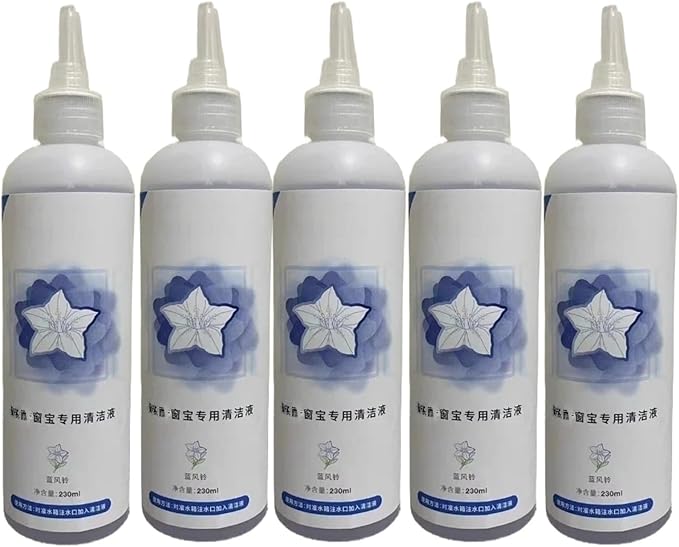 Multi-Surface Winbot Cleaning Solution Compatible With ECOVACS W1S/ W1 PRO/ W2 PRO Window Cleaning Machine Cleaning Accessories(230mlx5)