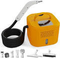 1500W Powerful Handheld Steam Cleaner With 6 Attachments - 30 Mins Runtime 1200mL Tank For Deep Cleaning Upholstery Car Kitchen Tile And Grout - Chemical-Free100 Celsius Steam (110V)