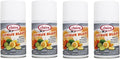 Claire CL112 Citrus Splash Metered Air Freshener Aerosol Can 7 Ounce (4 Pack)