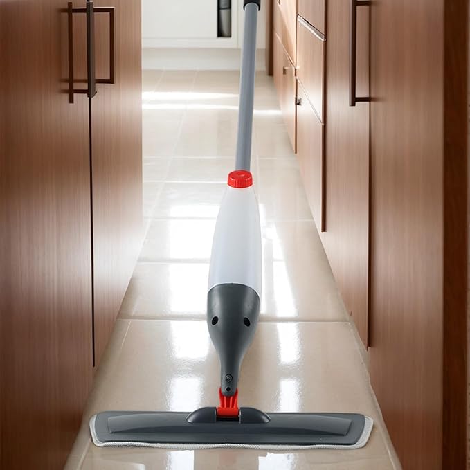 Spray Mop Wet Dry Hardwood Floor Mops | Washable Reusable Removable Pad Clean Supplies for Laminate Wood Marble Commercial Home