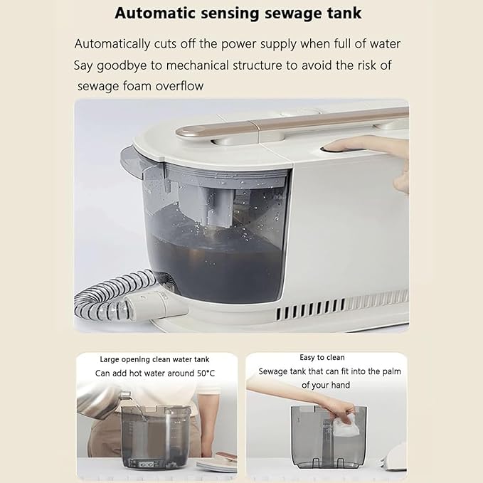 Portable Carpet and Fabric Cleaner Multifunctional Cleaning Machine No Need To Disassemble and Wash Suitable for Furniture Pets Car Seats