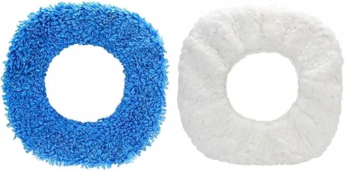 Spare Mop Mopping Robot Mopping Robot Accessories Mop Dry Wipe Wet Wipe Spare Mop Efficiently Lock Water Household Cleaning Tool(1pcs)
