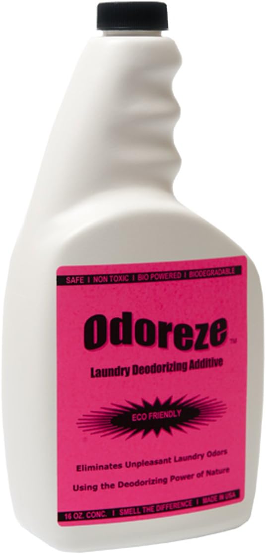 Natural Probiotic Clothing Smell Removal Laundry Additive: 16 oz. Concentrate Makes 64 Gallons