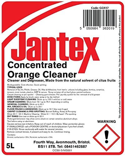JANTEX GG937 Orange Multi Purpose Cleaner 5 L