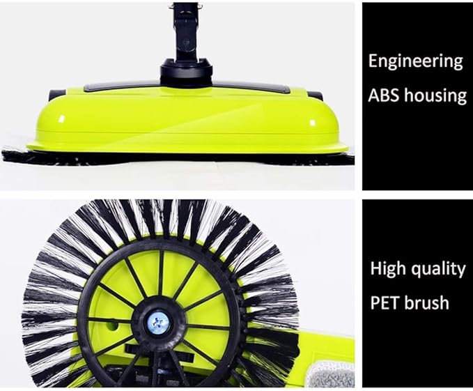 Electronics Mops Sweeping Machine Hand Push Household Manual Automatic Sweeping Mopping Machine