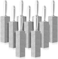 Pumice Stone for Toilet Cleaning 9Pcs Gray Pumice Stone Toilet Brush for Cleaning Toilet Bathtubs Grill Kitchen Sink