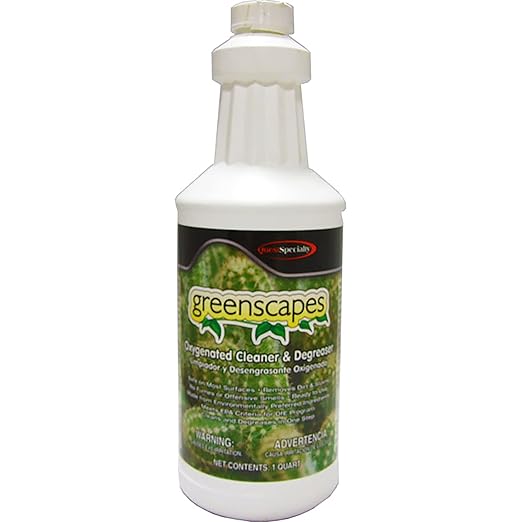 GREENSCAPES Oxygenated Cleaner &amp Degreaser 1 quart bottle 1 count