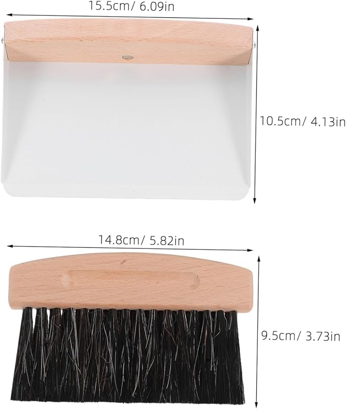 Mini Desktop Broom Dustpan for Boys and Girls Small Hand Broom for Desk Table Car Kitchen