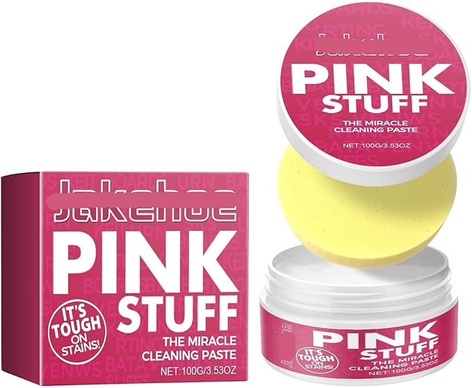 Multi-Purpose Kitchen Cleaning Paste - Removes Grease Grime &amp Water Stains For Kitchen Bathroom Floors(2PCS)