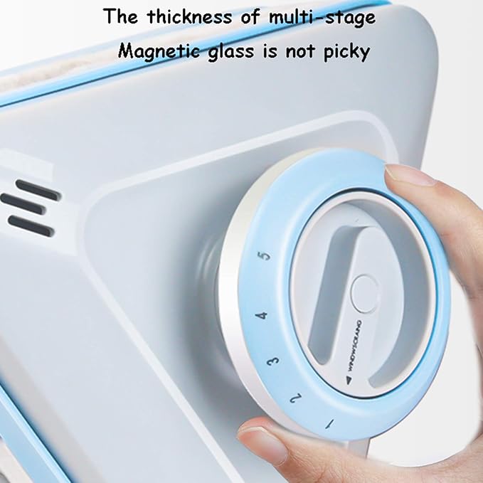 Magnetic Window Cleaner Magnetic Three-Layer Glass Cleaner for 5-30mm Double Glazing Window Cleaner Super Three-Layer Glass Surface Cleaning Brush Wiper Tool