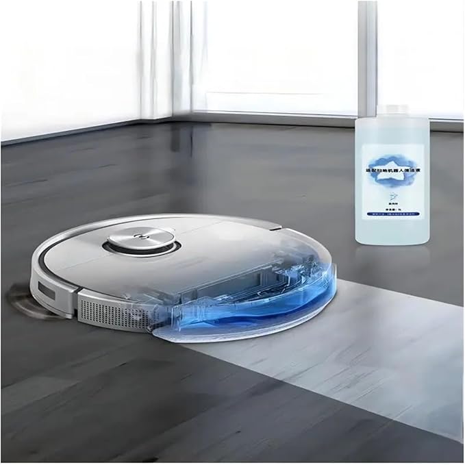 Compatible For ECOVACSCompatible For DeebotFloor Cleaning Solution Cleaning Liquid 1L Accessories N9＋T10 OMNI/T10 TURBO/X1 OMNI/X1 TURBO