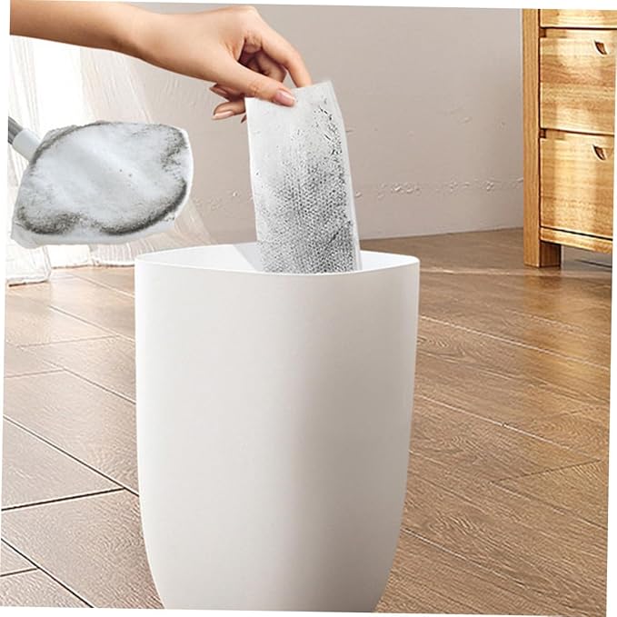 Beaupretty Retractable Household Dust Mop with Microfiber Pad Rotatable Triangular Design for Efficient Floor Cleaning Space-Saving Extendable Handle Use for Laminate Tile Hardwood Floors
