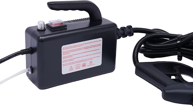 Handheld Steam Cleaner 110V 1700W High Pressure Steam Cleaner Handheld Portable Steam Cleaning Machine 100-200ML/Min Quick Degreasing Small Steam Cleaner Multifunctional Steamer for Cleaning