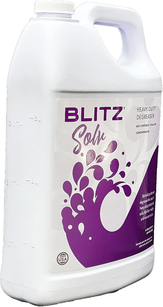 BlitzSolv Heavy Duty All Purpose Cleaner Degreaser Concentrate - 1 Gallon