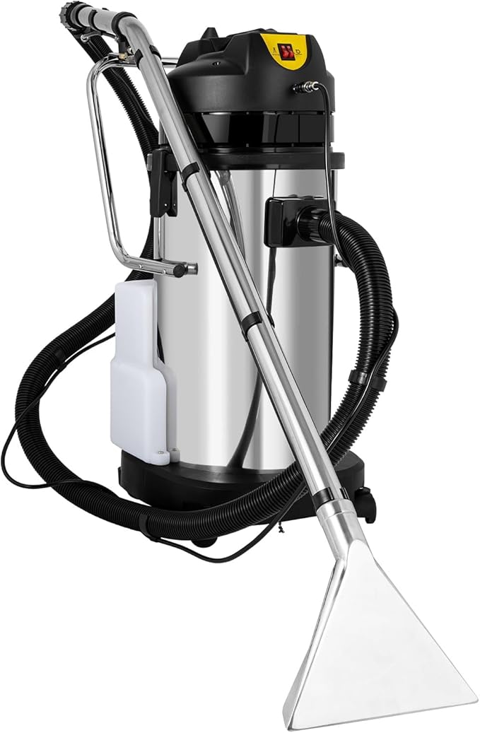 40L Commercial Carpet Cleaner Machine 110V 1000W Heavy Duty Deep Cleaner Machine for Carpets Sofas Curtains New Vacuum Cleaning Machine for Home Commerce