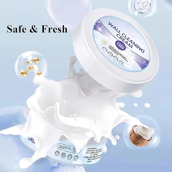2pcs Multi-Purpose Wall Cleaning &amp Conditioning Cream All Purpose Cleaning Paste Kit Wall Cleaning Cream Pen Ink Stain Remover from Wall for Walls Ceiling