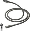 Zkenyao-Spring Kitchen Toilet Sewer Blockage Tool Pipe Dredge 1.5m Length Dredge Pipes Sewer Sink Cleaning Clogs Drain Spring with Connector More Durable