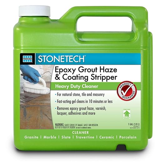 STONETECH Epoxy Grout Haze &amp Coating Stripper 1-Gallon (3.8L) Bottle