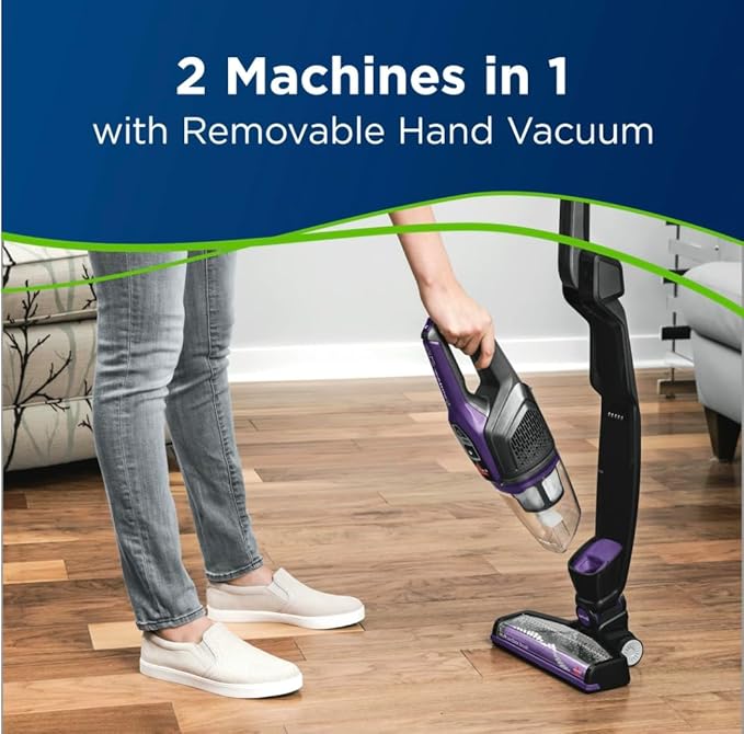 Bissell Powerlifter Ion Pet Cordless Stick Vacuum-2 Vaccums in 1-Dual Role-Switches to Hand Held Vaccum