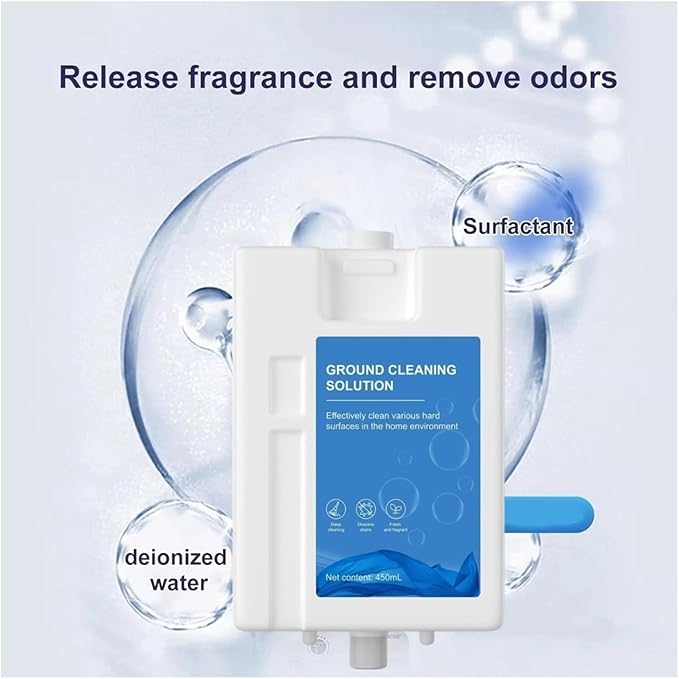 2PCS Vacuum Cleaner Multi-Surface Floor Cleaning Solution (31.74 Fl Oz). Compatible With Dreame L20 Ultra / L30 Ultra / X10 / X10 Plus