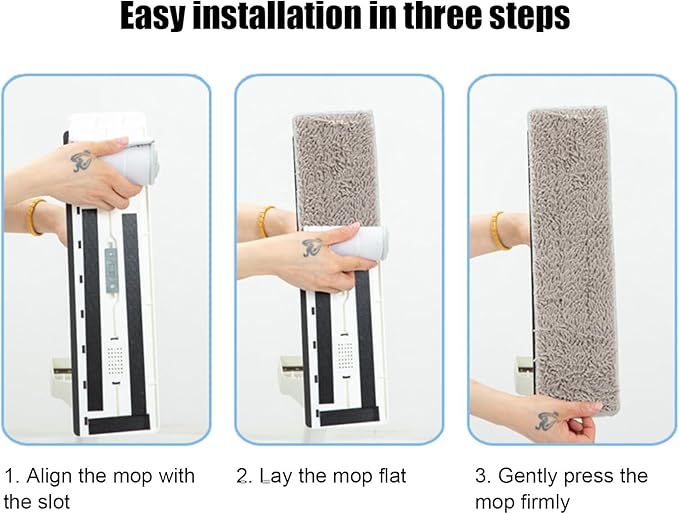 Rotating Floor Mop - Versatile Cleaning System Wide Lightweight Microfiber Material Living Room Cleaner Dormitory Dust Remover Garage Sweeping Tool | Flat Mop with Washable Pad for Apartment