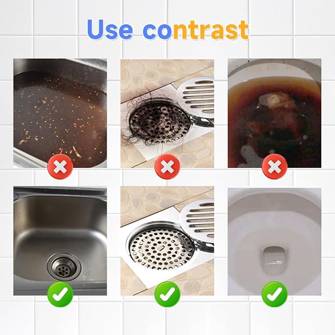 2026 New Sink and Drain Cleaner Multi-functional Sink and Drains Cleaner Powder Cleaning Sink Cleaner for Kitchen and Pipes Cleaning Tool (1 Pcs)
