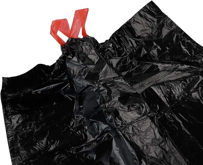 Black 13 Gallon Tall Kitchen Trash Bag with Drawstring 210 count