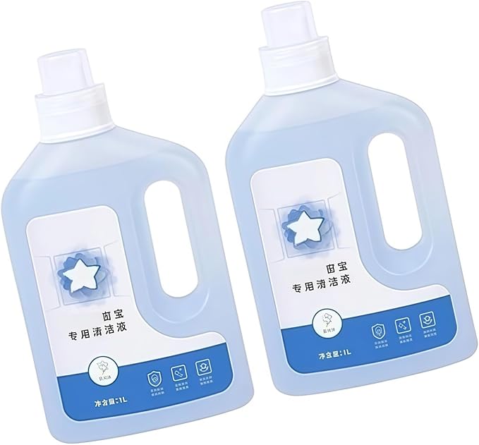 Vacuum Cleaner With Special Window Glass Cleaning Solution. Compatible with Ecovacs Winbot. All Series 1000ml(2pcs)