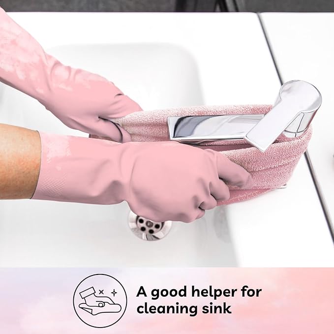 Toilet Brush 2 Pack Toilet Scrubber Brush and Holder Set Bathroom Accessories 14 Pcs Bathroom Cleaning Kit Pink Toilet Bowl Brush and Holder with 5 Brush for Bathroom Bathtub Washbasin