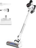 Tineco Pure ONE S15 Essentials Cordless Vacuum Cleaner Stick Vacuum Rechargeable with Anti-Tangle Brush LED Headlights for Hard Floor Pet Hair &amp Home Cleaning