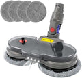 Electric Wet Dry Mopping Head Compatible with Dyson V6 V7 V8 V10 V11 V15 Vacuum Cleaner Mop Attachment with Removable Water Tank (Color : V6)
