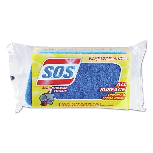 S.O.S 91017 All Surface Scrubber Sponge (Case of 12)