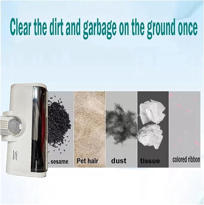 Vacuum Cleaner Electric Floor Brush Light Cleaning BrushCompatible for Xiaomi K10/G10 1CCompatible for Dreame V8/V9B/V9P/V11/G9 mo2005moll